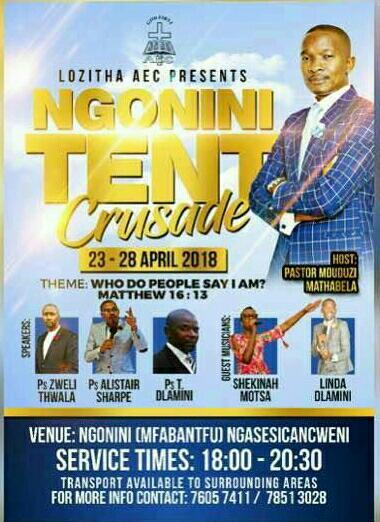 Ngonini Tent Crusade Pic